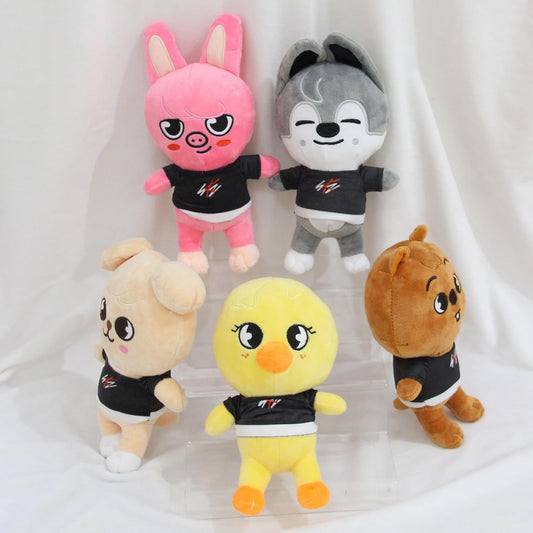 8 PCS Skzoo Plushies Stray Kids Plush Toys Set 8 Inches Cute Stuffed Animals Toy Stray Kids Ideas for Fans Boys and Girls
