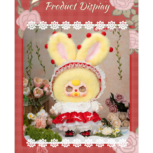 BabyThree 400% Lolita’s Dreamland Plush Blind Box – Soft Collectible Doll Figure Gift for Girls