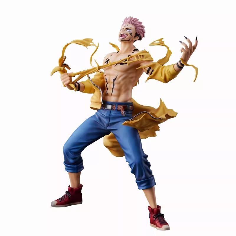 Ryomen Sukuna & Yuji Itadori Figure Set – Anime Collectible Model, Perfect Birthday Gift for JJK Fans