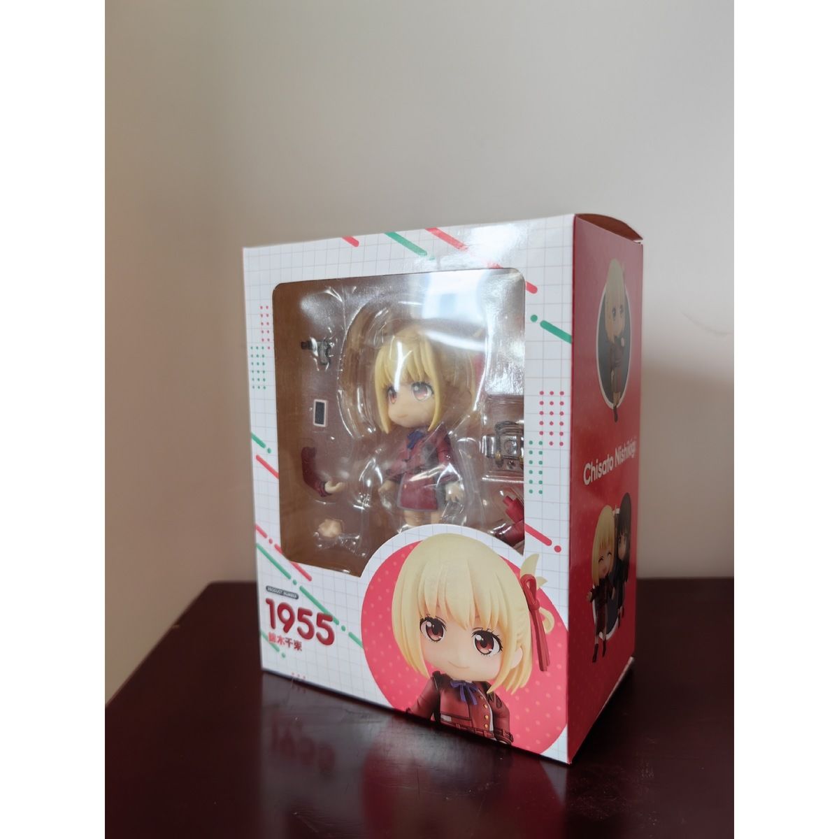 Lycoris Recoil Nendoroid 1955# Chisato Nishikigi & 1956# Takina Inoue – Interchangeable Face Anime Figures Gift Set