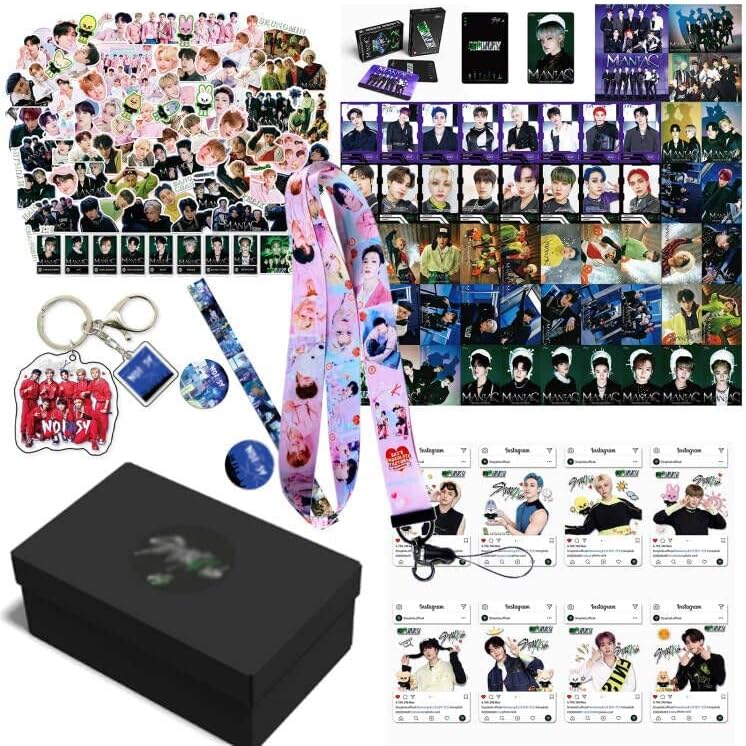 161PCS Music Fan Style Card & Sticker Box – Inspired Collectibles Gift Set for Boys & Girls