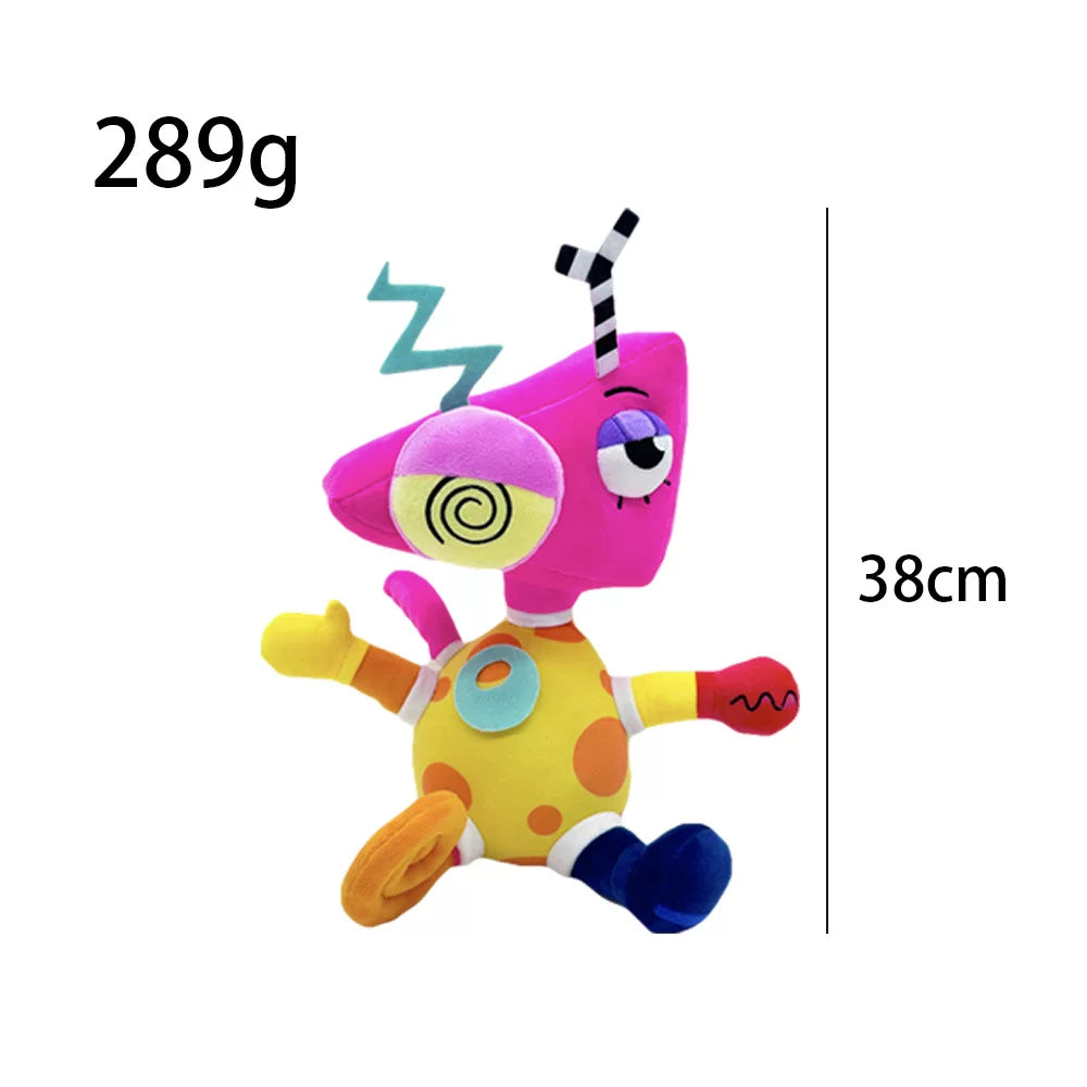 The Amazing Digital Circus Complete Plush Collection - TADC Gummigoo, Caine, Gangle & Full Gang Stuffed Toys - Indie Animation Fan Gifts
