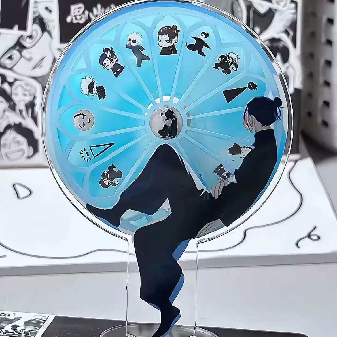 Jujutsu Kaisen Geto Suguru Interactive Rotating Standee - Hidden Inventory Memory Wheel Acrylic Stand
