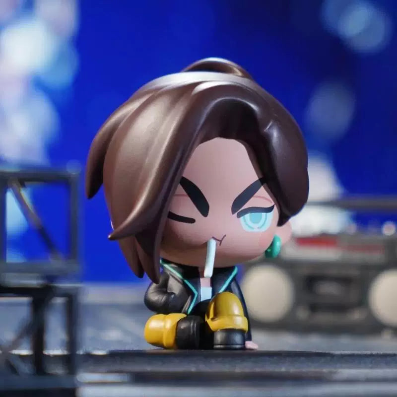 Alien Stage Free Stage Series Blind Box - Chibi Figure with Acrylic Backdrop - ALNST Ivan Till Mizi Luka 3D Desktop Mascot Toy