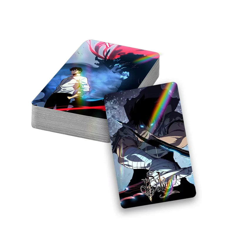 Solo Leveling Laser LOMO Cards - 30Pcs Shadow Monarch Set