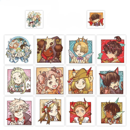 Witch Hat Atelier Artisan Roll Stickers - 500Pcs Magical Chibi Collection