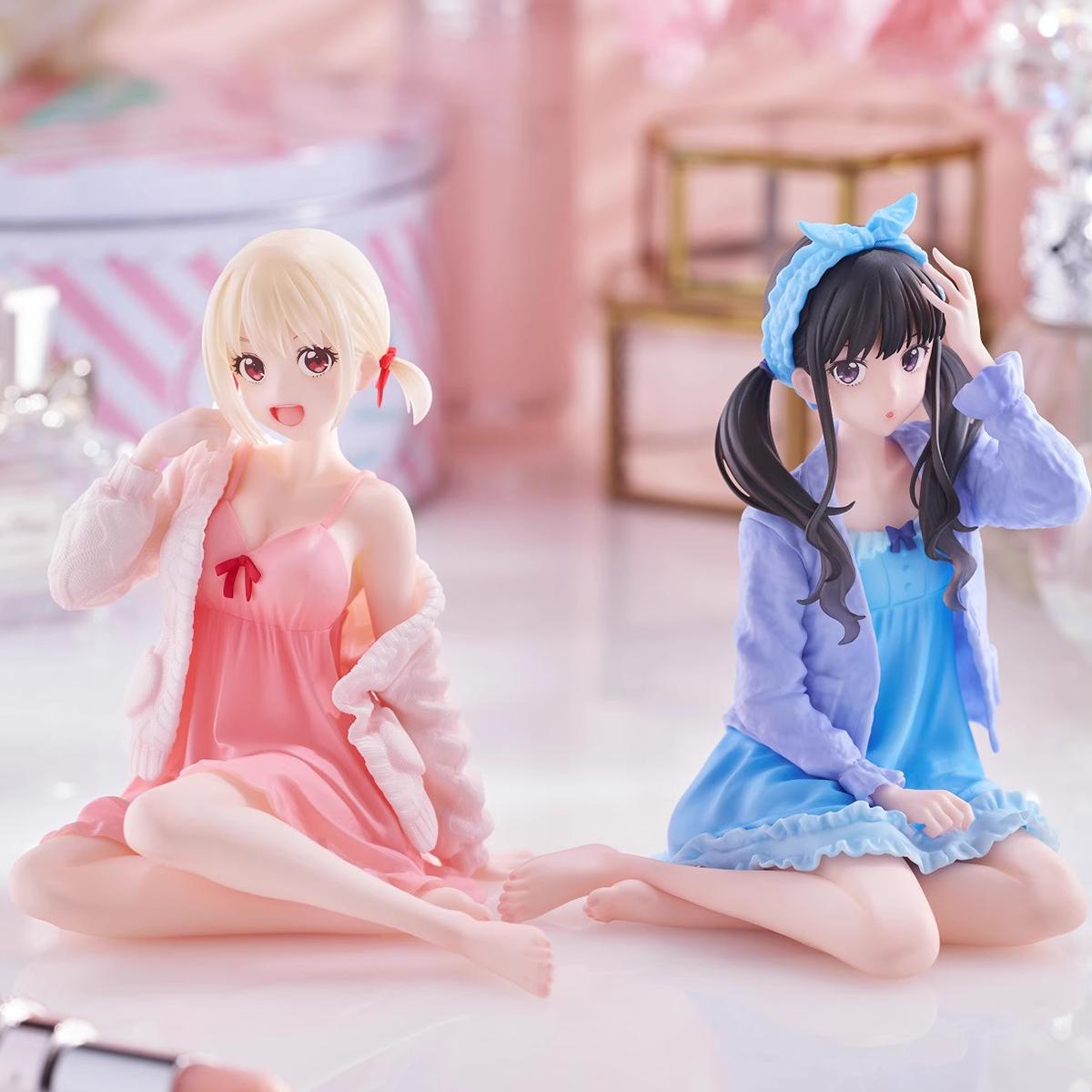 Lycoris Recoil Chisato & Takina Casual Ver. Anime Figures – Home Outfit Prize Statues Gift Set
