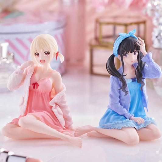 Lycoris Recoil Chisato & Takina Casual Ver. Anime Figures – Home Outfit Prize Statues Gift Set
