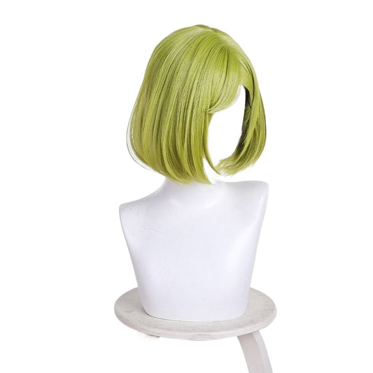 Coco Apprentice Edition Cosplay Wig - Grass Green Realistic Scalp Bob