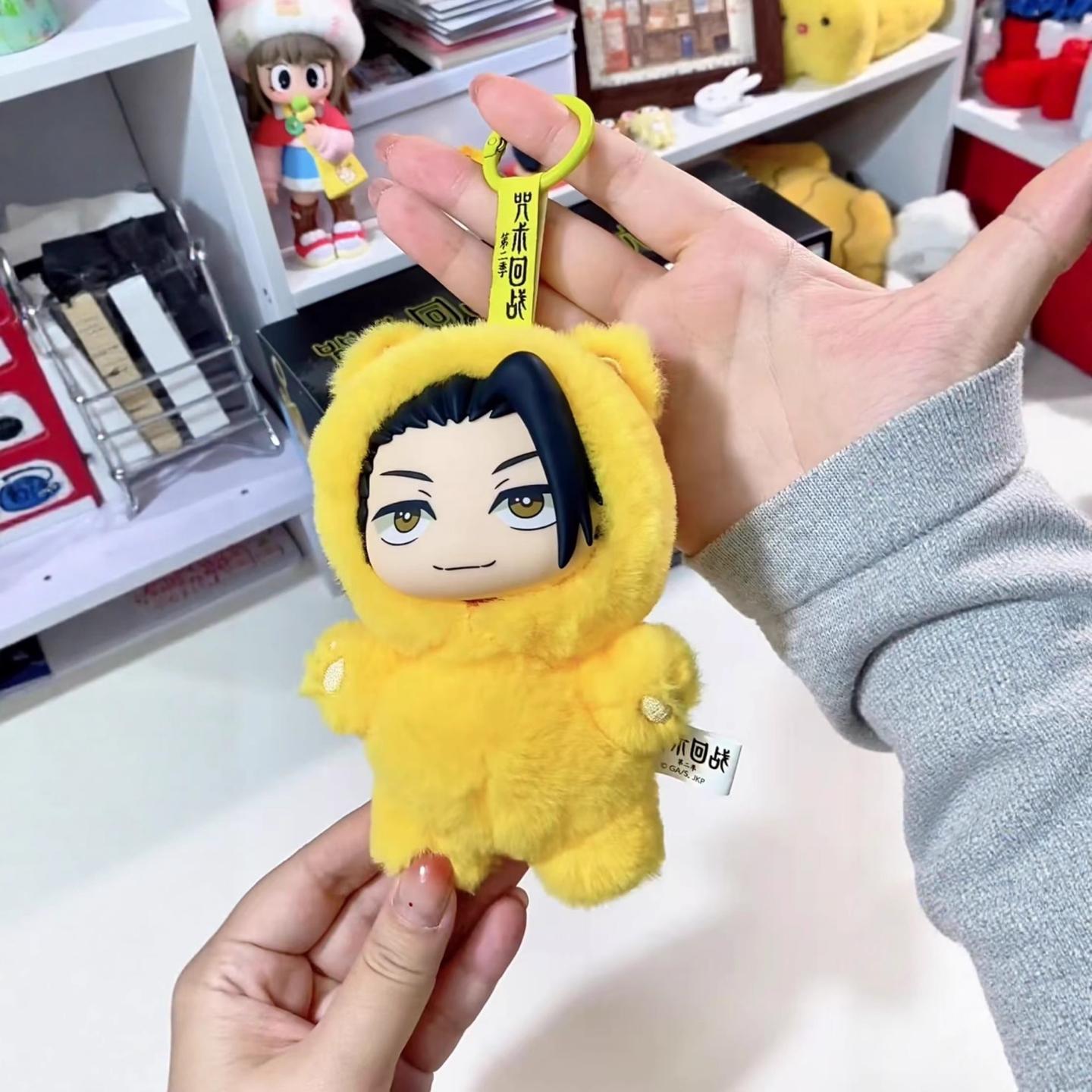 Jujutsu Kaisen Plush Blind Box – Mystery Anime Bag Charm, Random Mini Doll Keychain, Collectible Gift for Fans