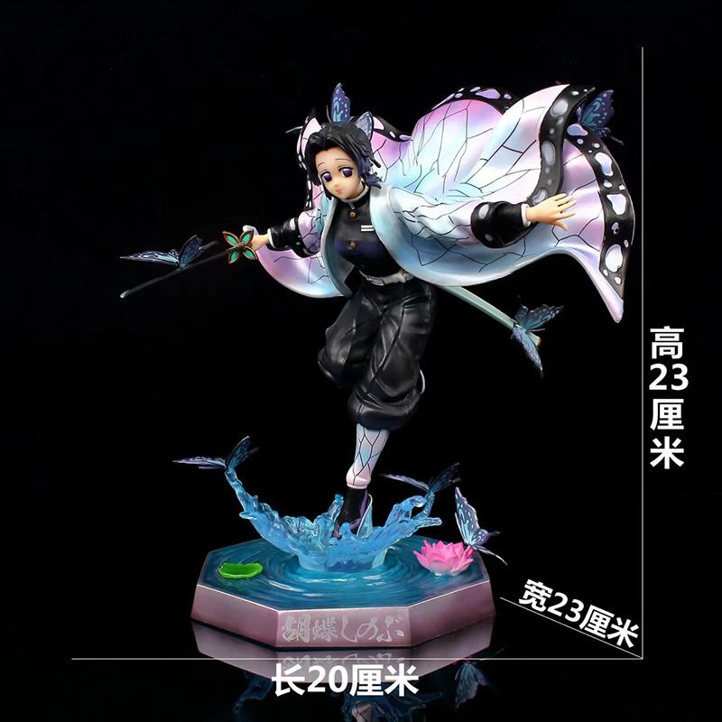 Demon Slayer  Cube Shinobu Kocho Figure – Insect Hashira Giant Anime Statue, Demon Slayer Team Display
