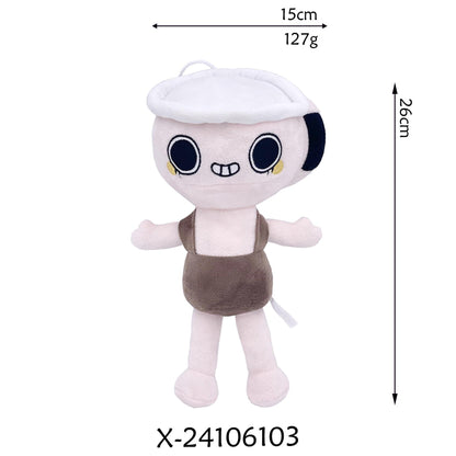 Dandy's World Plush 11" Cosmo Plush Stuffed Figure Pillow for Video Game Fans Room Decor with a Sticker Set