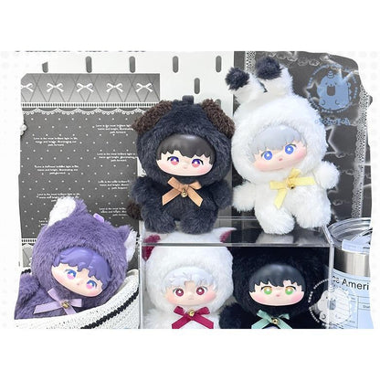 Love and Deep Space Animal Series Plush Keychain Blind Box – Cute Mini Figure Gift for Fans & Collectors