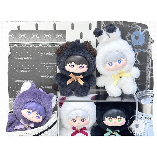 Love and Deep Space Animal Series Plush Keychain Blind Box – Cute Mini Figure Gift for Fans & Collectors