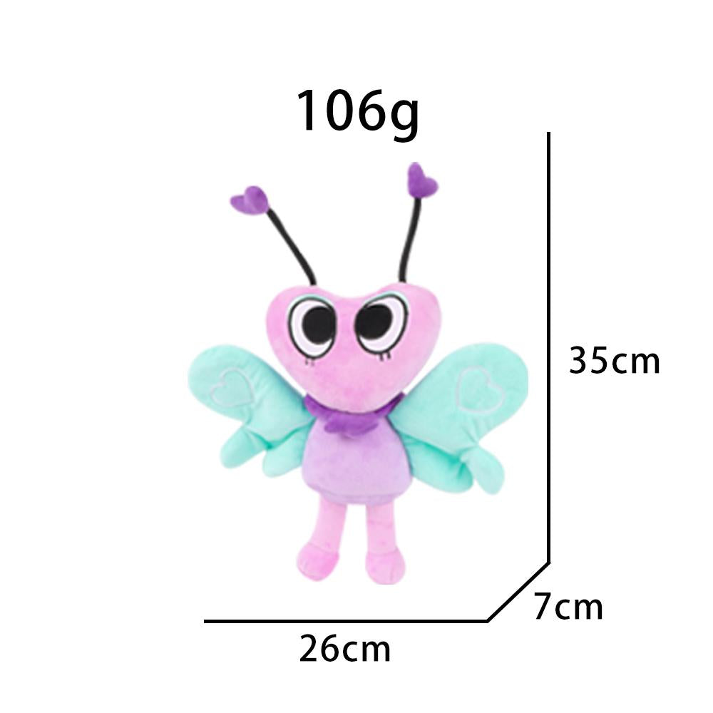 Dandy's World Plush 11" Cosmo Plush Stuffed Figure Pillow for Video Game Fans Room Decor with a Sticker Set