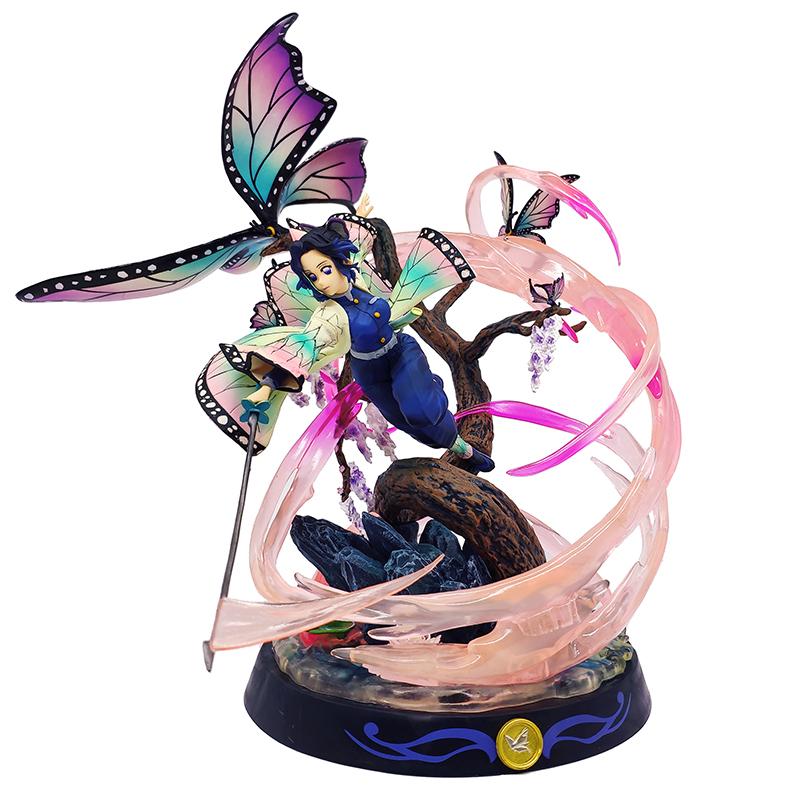 Demon Slayer  Cube Shinobu Kocho Figure – Insect Hashira Giant Anime Statue, Demon Slayer Team Display