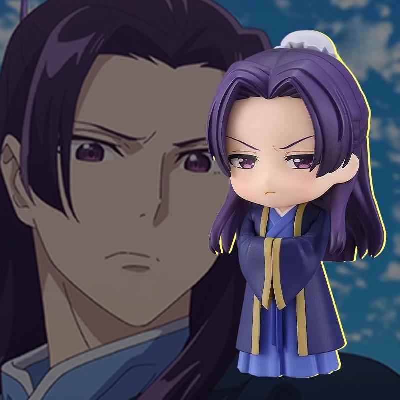 The Apothecary Diaries Inspired Catnip Renji Posable Clay Figure – Interchangeable Face Doll Collectible Toy & Display Statue