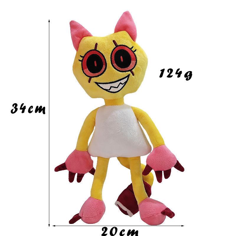 Dandy's World Plush 11" Cosmo Plush Stuffed Figure Pillow for Video Game Fans Room Decor with a Sticker Set