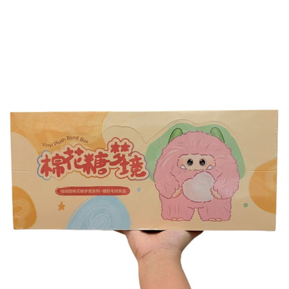 Limited Edition Fluffy Monster Marshmallow Dream Series Blind Box - Vinyl Face Plush Doll Mystery Toy - Cute Forest Sasquatch Yeti Bag Charm Desktop Mascot Birthday Gift