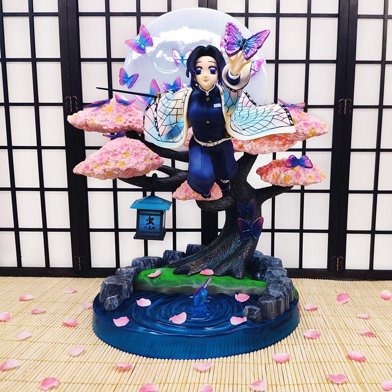 Demon Slayer  Cube Shinobu Kocho Figure – Insect Hashira Giant Anime Statue, Demon Slayer Team Display