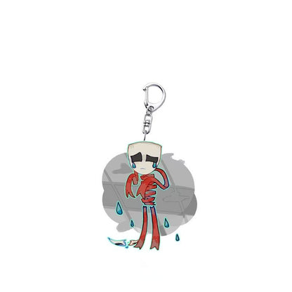 The Amazing Digital Circus Fanart Acrylic Keychains - TADC Pomni Jax Ragatha Kinger Charms - Unique Hand-Drawn Aesthetic Bag Accessories - 6 Styles