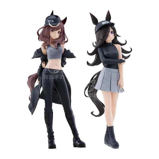 Uma Musume Figure – Daiwa Scarlet & Rice Shower BoC’z Series PVC Anime Racing Girl Collectible Statue Gift Decor