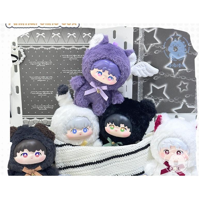 Love and Deep Space Animal Series Plush Keychain Blind Box – Cute Mini Figure Gift for Fans & Collectors