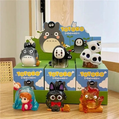 Hayao Miyazaki Elves Mystery Blind Box, Blind Bag Trendy Desktop Ornaments, Collectible Figurines, Unique Gift Idea for Home Decor, Collectible Pack