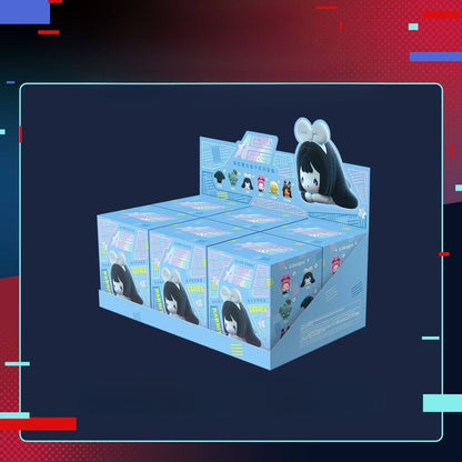 Alien Stage Pet Rabbit Series Blind Box - Flocked Kawaii Chibi Figure - ALNST Ivan Till Mizi Luka Desktop Mascot Toy