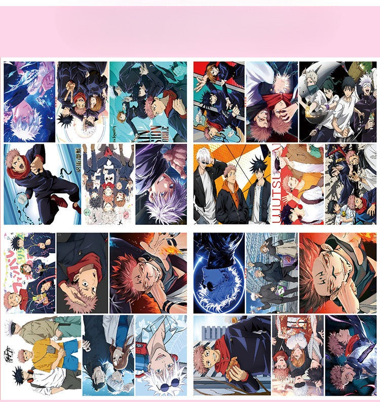 Jujutsu Kaisen Premium Coloring Line Art Book - 24Pcs Master Hand-Drawn Sketch Set