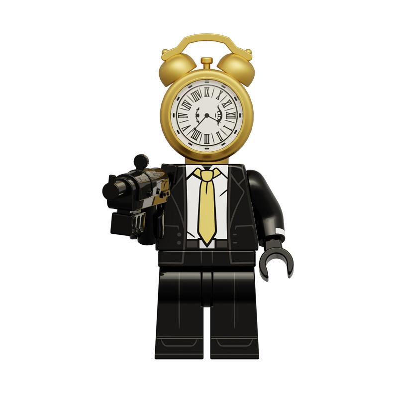 Toilet Man vs Camera Man Mini Figure Set – Titan Speaker Man & TV Man Building Block Toy, Assembly Collectible Model