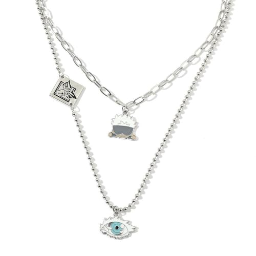 JJK Gojo Satoru Mini Pendant Necklace – Stylish Creative Anime Jewelry Accessory