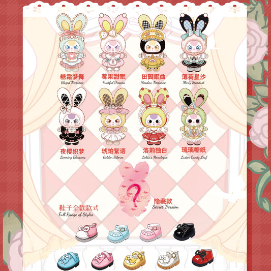 BabyThree 400% Lolita’s Dreamland Plush Blind Box – Soft Collectible Doll Figure Gift for Girls