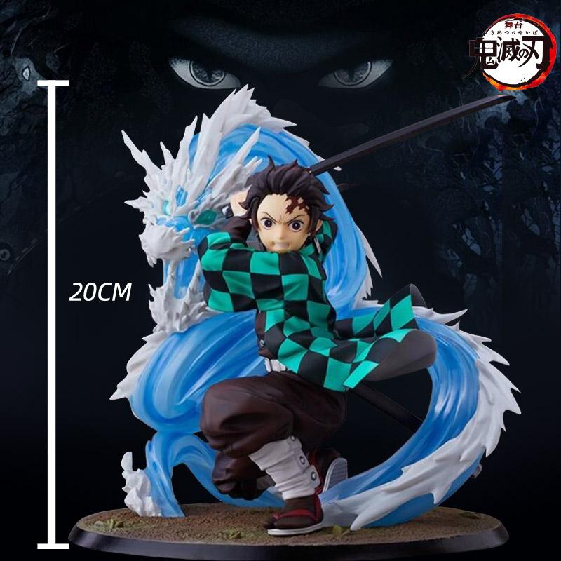 Demon Slayer  Water Hashira Figure – Giyu Tomioka Anime Model, Collectible Display Statue