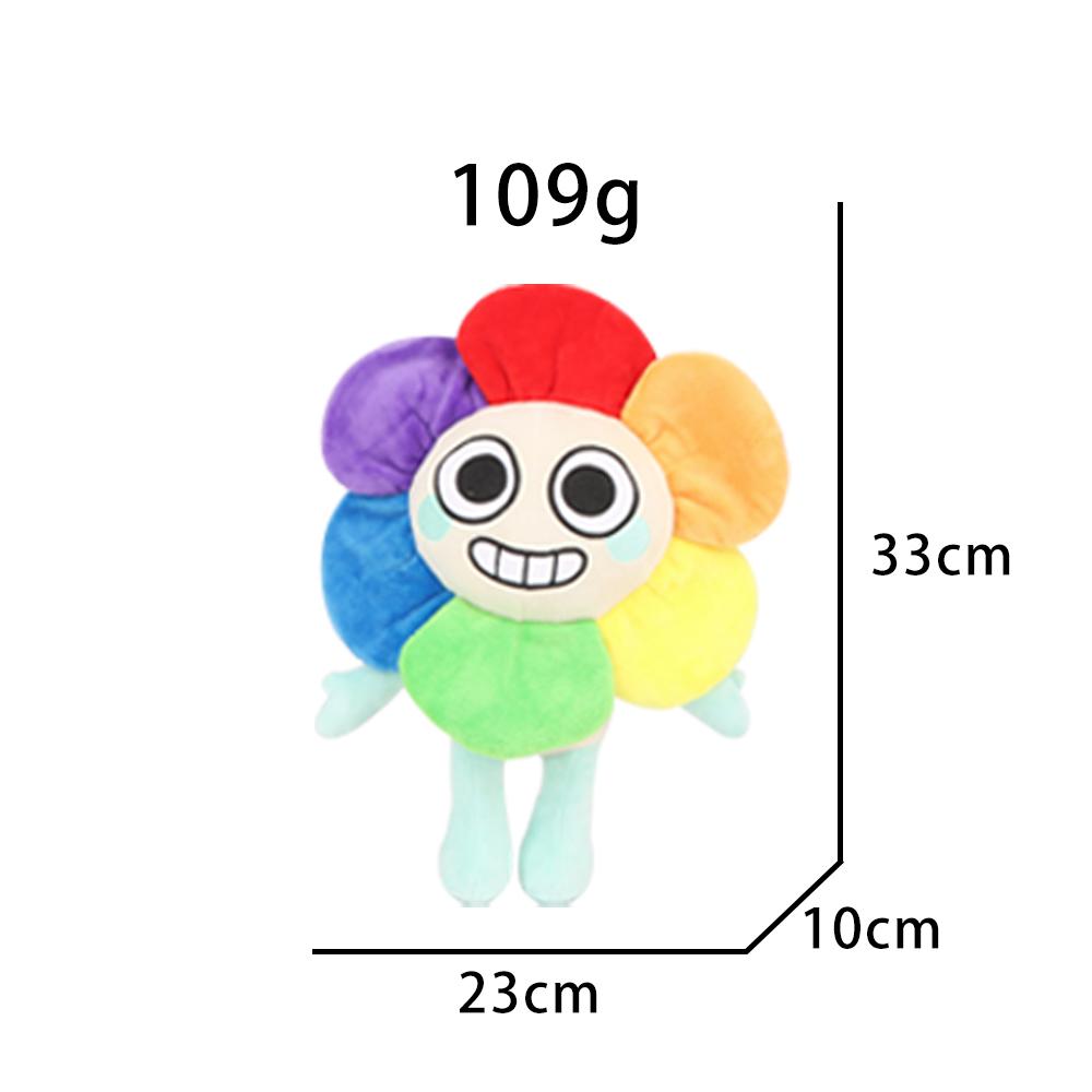 Dandy's World Plush 11" Cosmo Plush Stuffed Figure Pillow for Video Game Fans Room Decor with a Sticker Set