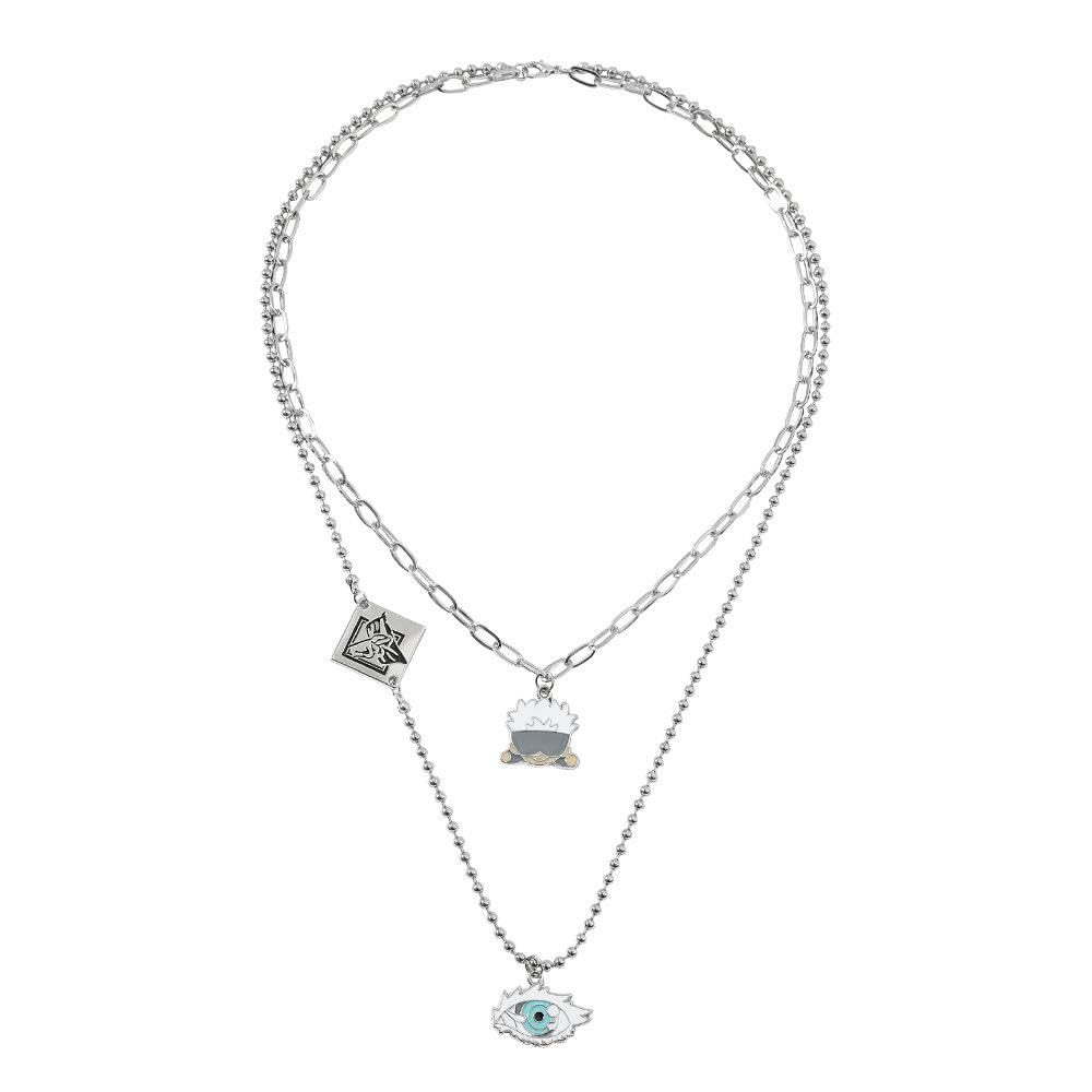 JJK Gojo Satoru Mini Pendant Necklace – Stylish Creative Anime Jewelry Accessory