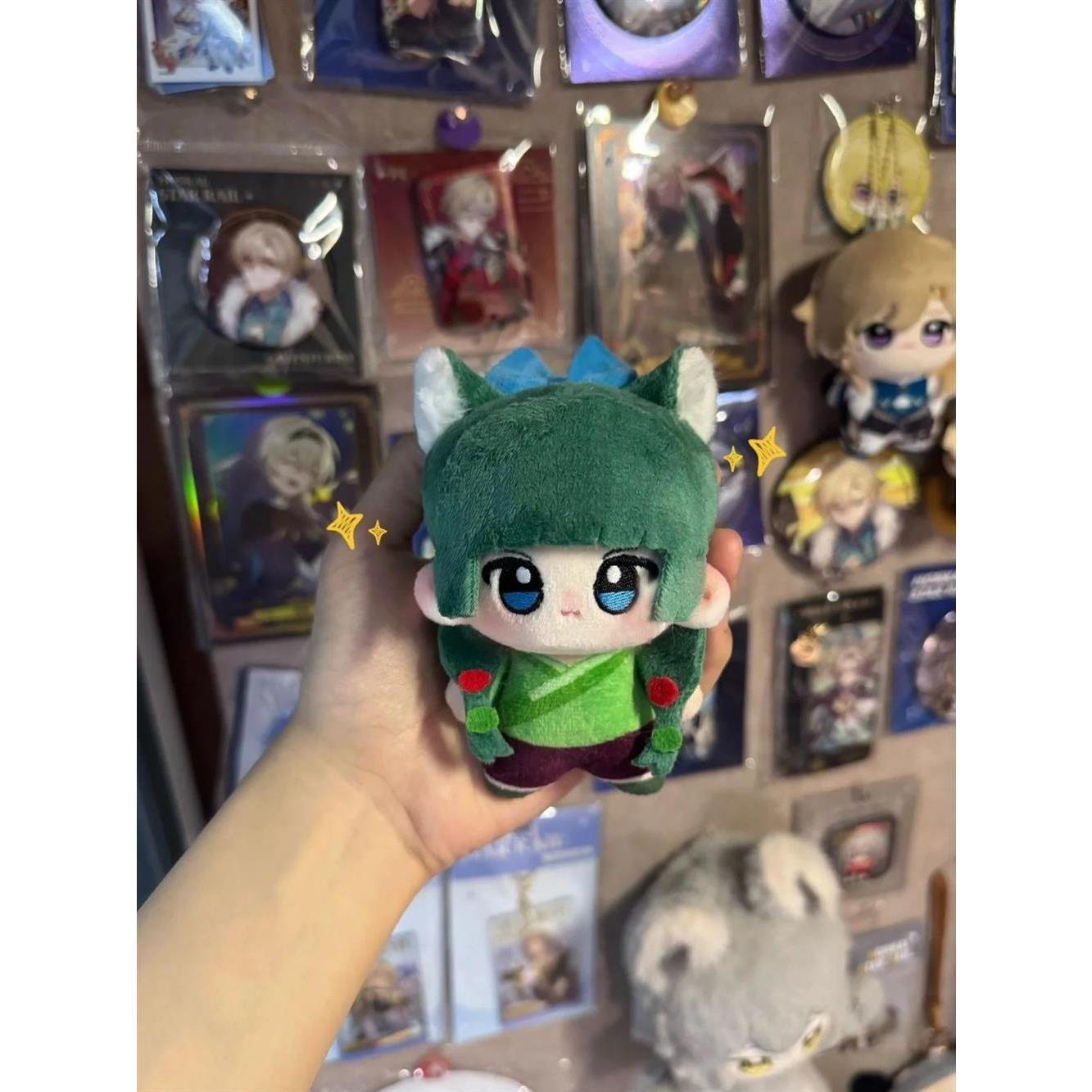 Authentic The Apothecary Diaries Inspired 10cm Cat Plush Doll – Original Cotton Stuffed Anime Toy Gift