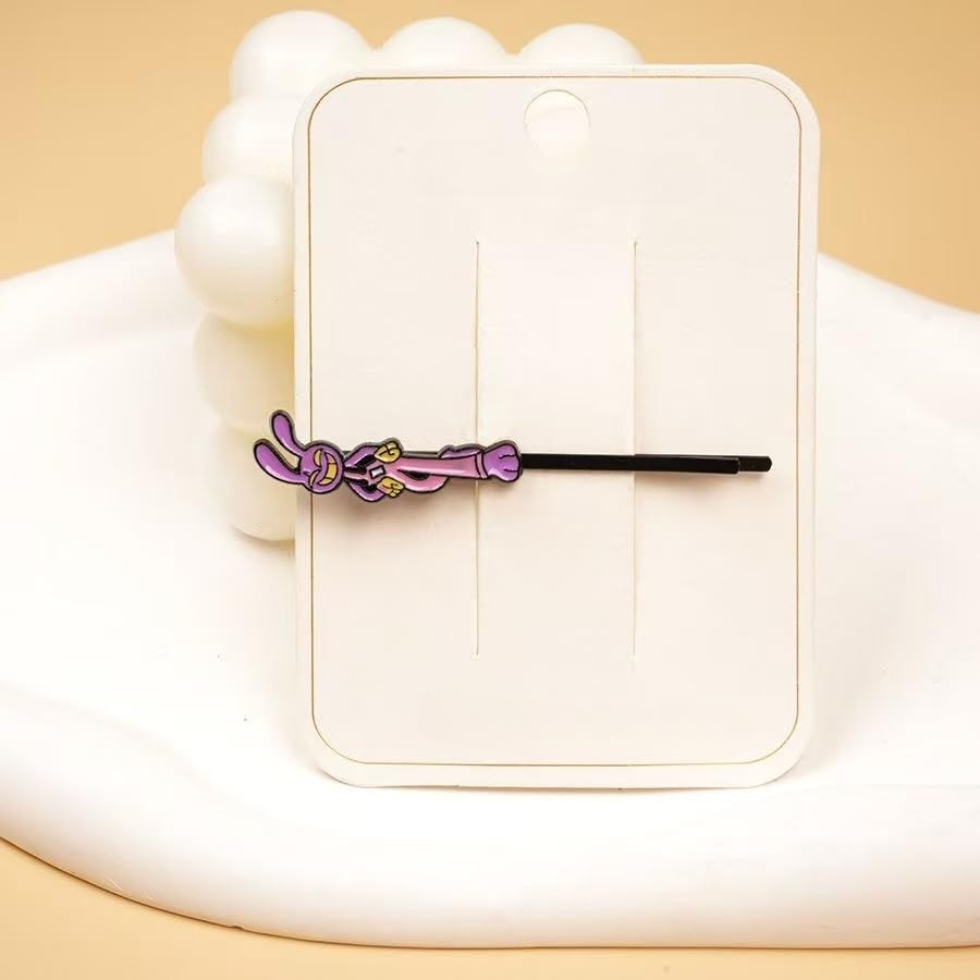 The Amazing Digital Circus Bobby Pins - TADC Pomni, Jax & Caine Hair Clips - Kawaii Anime Hair Accessories for Girls & Teens - 11 Character Styles