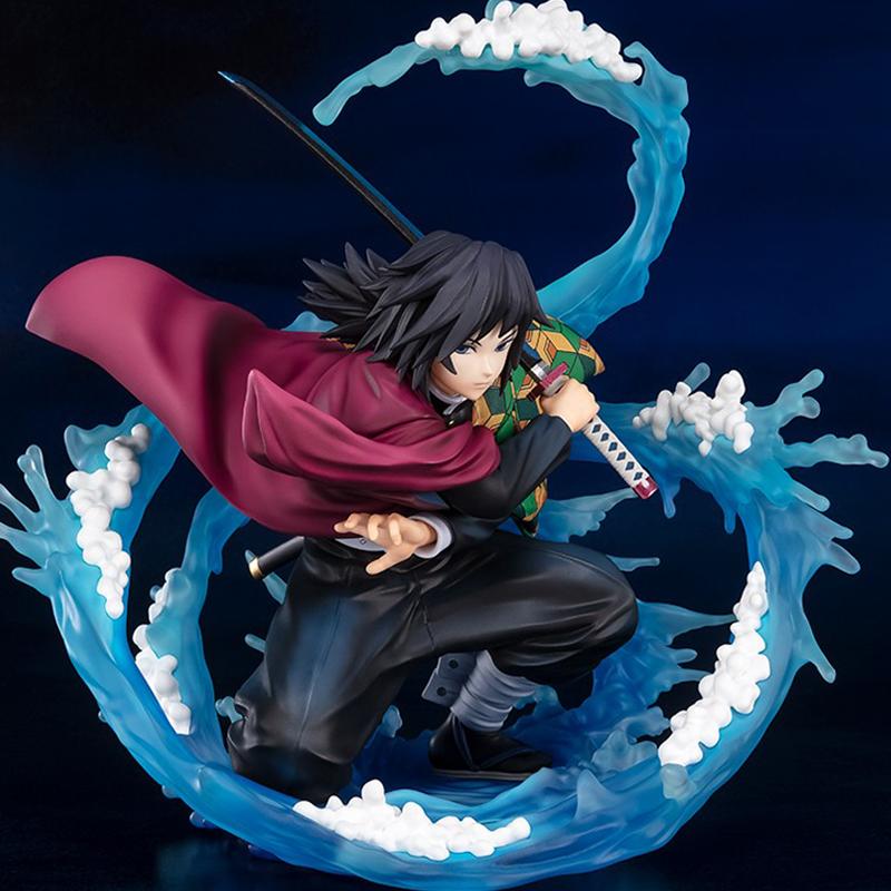 Demon Slayer  Water Hashira Figure – Giyu Tomioka Anime Model, Collectible Display Statue