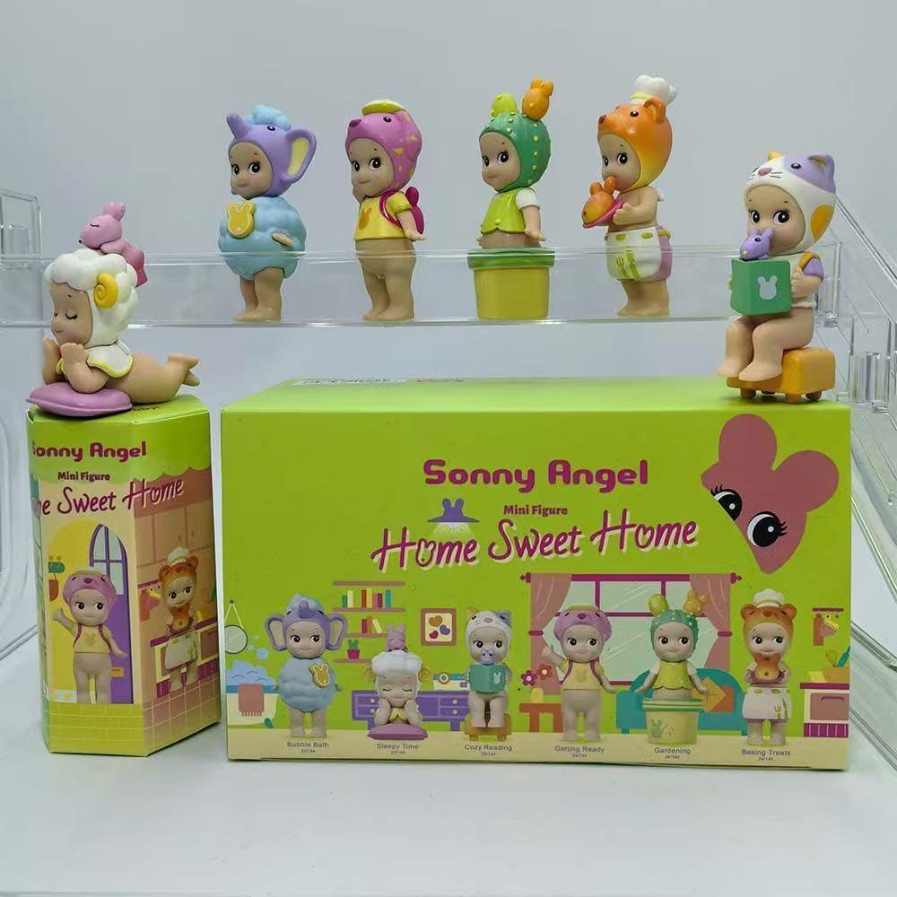 Angel Resting Pose Blind Box – Sonny Bug's Word Series,Kawaii Desk Decor Figure,Cute Cupid Desk Ornament & Phone Decoration Anime-Style Collectible Figure Toy Gift