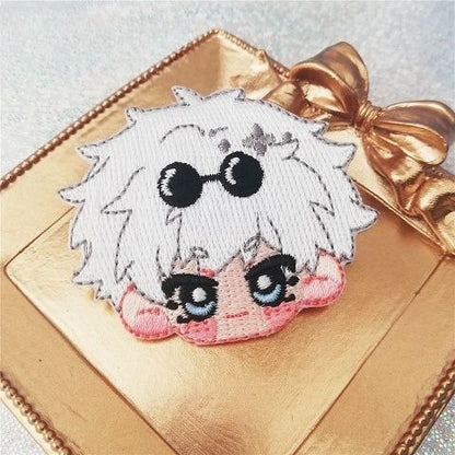 Jujutsu Kaisen Chibi Embroidered Bracelet - Sorcerer Adjustable Wristband