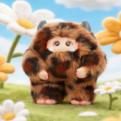Limited Edition Fluffy Monster Marshmallow Dream Series Blind Box - Vinyl Face Plush Doll Mystery Toy - Cute Forest Sasquatch Yeti Bag Charm Desktop Mascot Birthday Gift