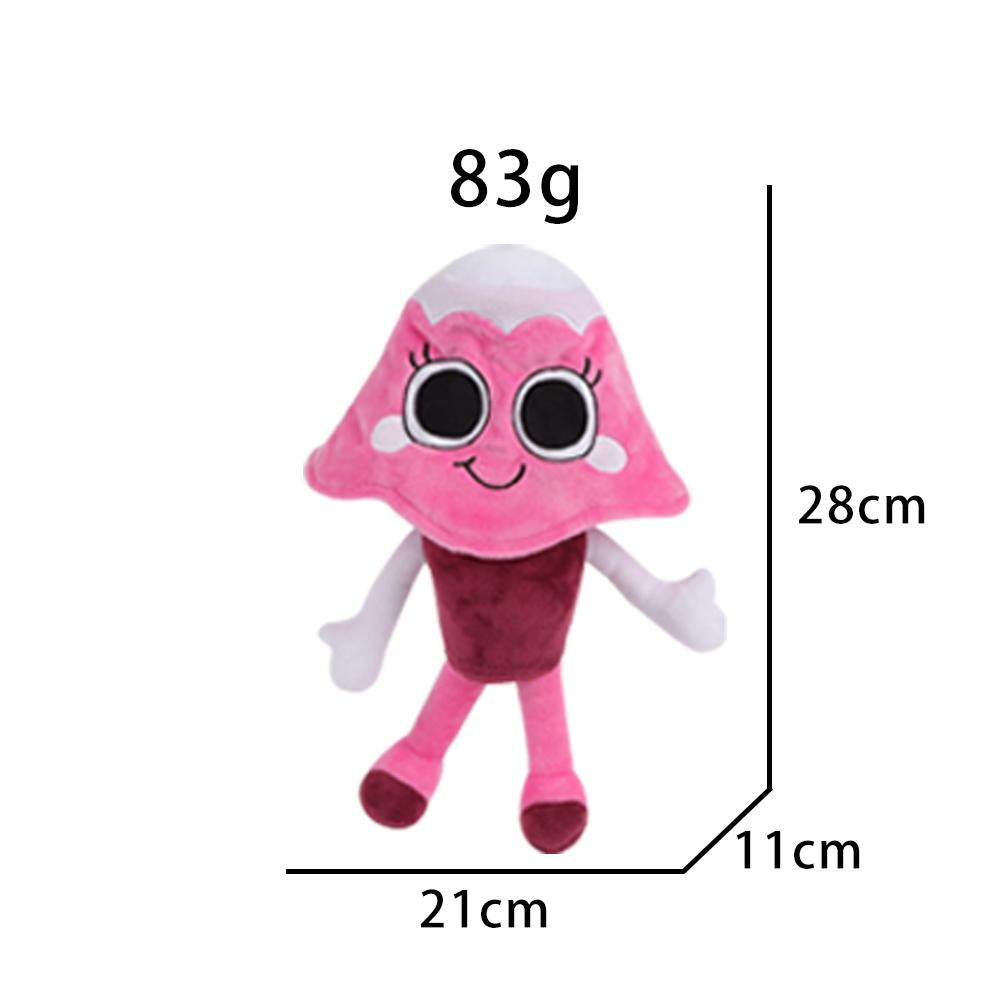 Dandy's World Plush 11" Cosmo Plush Stuffed Figure Pillow for Video Game Fans Room Decor with a Sticker Set