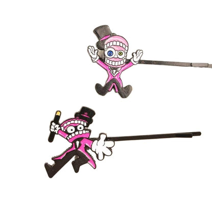 The Amazing Digital Circus Bobby Pins - TADC Pomni, Jax & Caine Hair Clips - Kawaii Anime Hair Accessories for Girls & Teens - 11 Character Styles