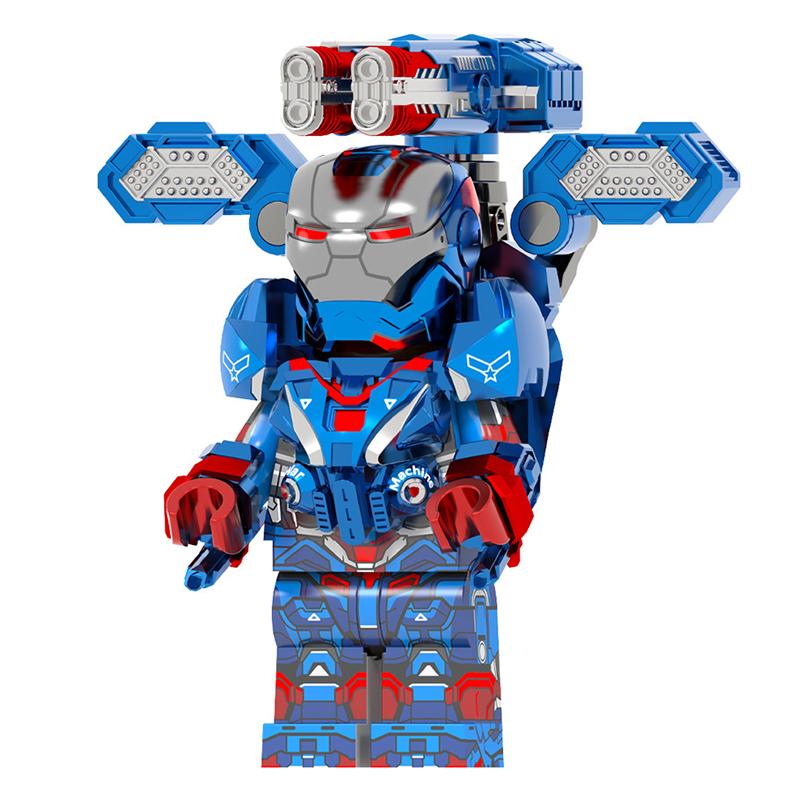 Mecha Hero Armor Robot Brick Mini Figure – Sci-Fi Assembly Model, Building Block Toy