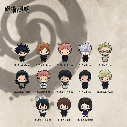 Jujutsu Kaisen Chibi Refrigerator Magnets - Flexible Sorcerer Kitchen Decor