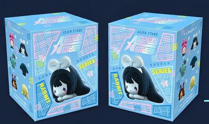 Alien Stage Pet Rabbit Series Blind Box - Flocked Kawaii Chibi Figure - ALNST Ivan Till Mizi Luka Desktop Mascot Toy