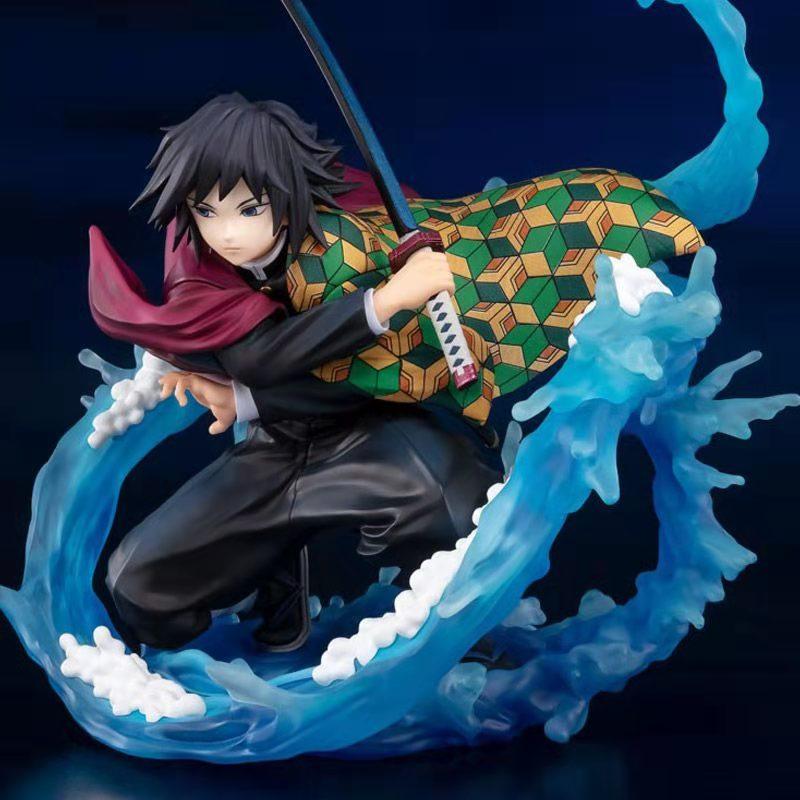 Demon Slayer  Water Hashira Figure – Giyu Tomioka Anime Model, Collectible Display Statue