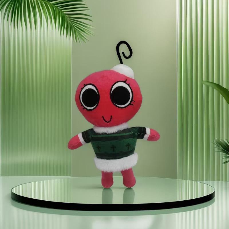 Dandy's World Plush 11" Cosmo Plush Stuffed Figure Pillow for Video Game Fans Room Decor with a Sticker Set