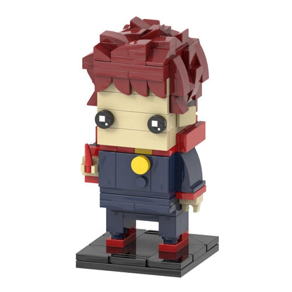 Jujutsu Kaisen Mini Figure Brick Set – All Character Assembly Toy, Anime Building Block Collectible Gift for Fans